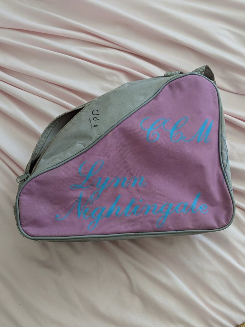 CCM Vintage Lynn Nightingale Olympic Figure Skate Bag